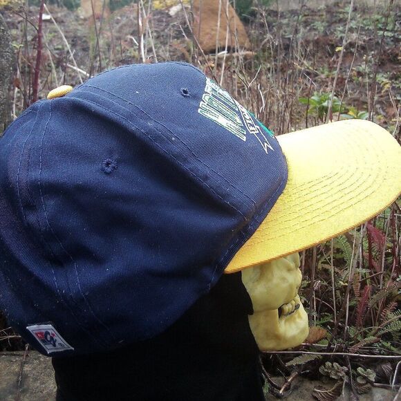 Vintage The Game Notre Dame Fightin Irish Snap Back Hat Broken - Picture 5 of 8